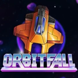 Orbitfall slot icon by ELK Studios, available at Regal Rush Casino