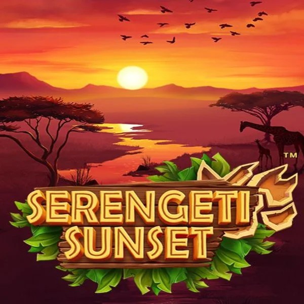 Serengeti Sunset slot logo by Skywind Group at Regal Rush Casino